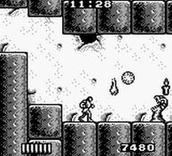 une photo d'Ã©cran de Castlevania - The Adventure sur Nintendo Game Boy
